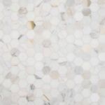 Calacata Gold 2inch Hexagon Polished