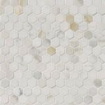 Calacatta Gold 1inch Hexagon Polished