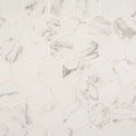 Pietra Carrara 2” Hexagon Matte Porcelain