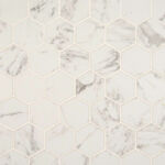 Carrara Matte 2x2 Hexagon Mosaic