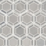 Esagono Grigio Polished Hexagon