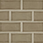 Artisan Taupe Subway Handcrafted 3x6