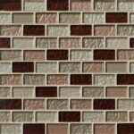 Mocha Swirl Crystallized Glass Tiles