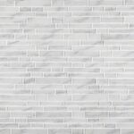 Pacific Pearl Interlocking Glass Mosaic tiles
