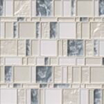 Soft Whisper Stacked Glass Tile 8mm