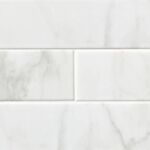 Classique White Carrara Glossy 4x16