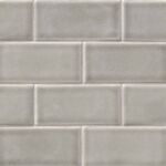 Dove Gray Ceramic Tile 2x6