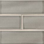 Dove Gray Ceramic Tile 4x12