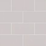 Gray Glossy Subway Tile 3x6