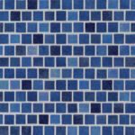 Barbados Blue Glass Mosaic Tile