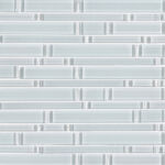 Gardenia Glass Interlocking Mosaic Tiles 8mm