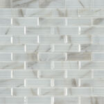 Ivory Amber Beveled Glass Subway 8mm