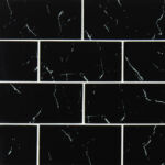 Nero Marquina Glass 3x6