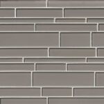 Dover Grey Interlocking Pattern Glass 12x18x8mm