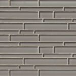Dover Grey Interlocking Pattern Glass Tile