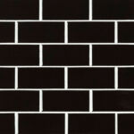 Retro Nero 2x4x6mm Glossy