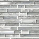 Silver Weave Interlocking Pattern 8mm