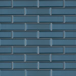 Tahiti Blue 2.5x8 Beveled Tile