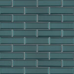 Verde Azul 2.5x8 Beveled Tile