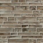 Vienna Brown Interlocking 8mm